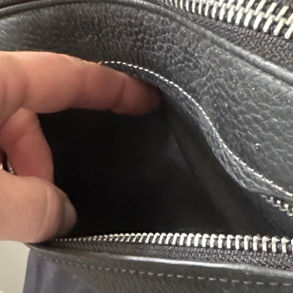 Coach Black Belt Bag with Coin Pouch Like Brand New - Picture 5 of 10